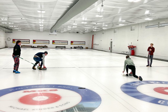 Burt Blee Joins ACBA at Learn to Curl Event
