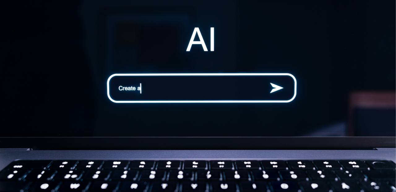 Someone Using AI Search