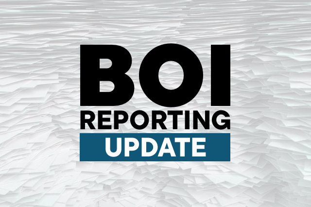 BOI Reporting Update