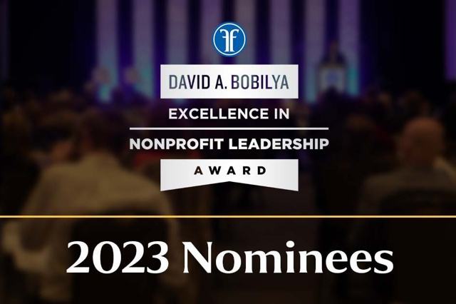 David A. Bobilya Excellence in Nonprofit Leadership Award 2023 Nominees